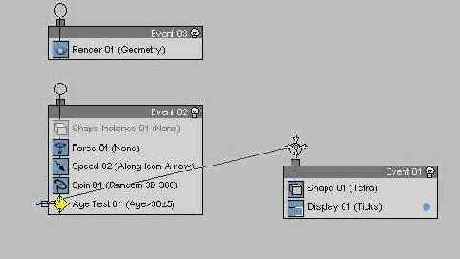 Модуль Particle Flow