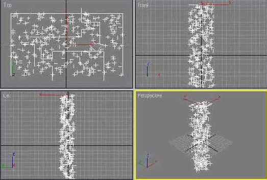 Работа с модулем Particle Flow